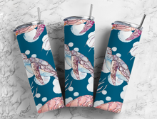 Load image into Gallery viewer, SEA TURTLE & JELLY FISH Tumbler