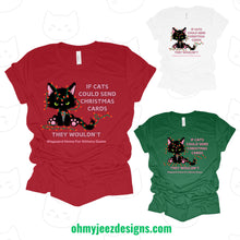Load image into Gallery viewer, Wayward Home for Kittens XMAS T-SHIRTS
