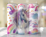 RAINBOW UNICORN Tumbler