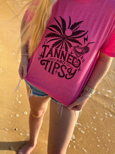 TANNED & TIPSY T-Shirt