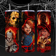 HALLOWEEN HORROR Characters Tumbler