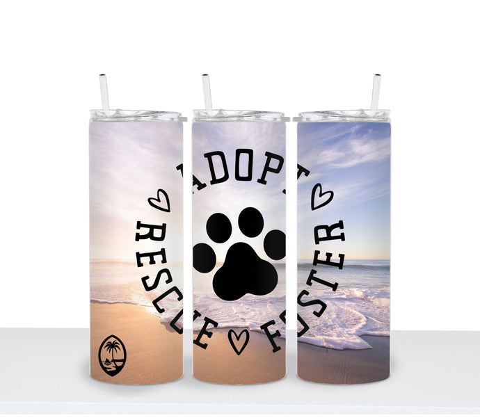 ADOPT RESCUE FOSTER / PAWS FOR PETS Tumbler