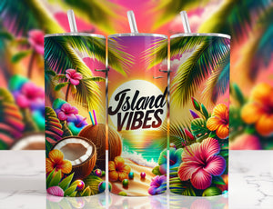 ISLAND VIBES Tumbler