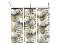 WHITE DAISY Tumbler
