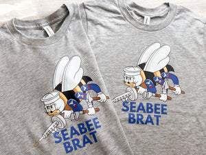 SEABEE BRAT Kids T-Shirt