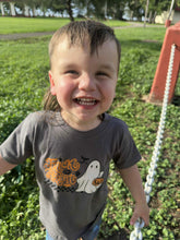 Load image into Gallery viewer, TRICK OR TREAT Kids Halloween T-Shirt
