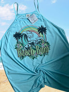 BEACH BUM Women's Tank / Swim Cover