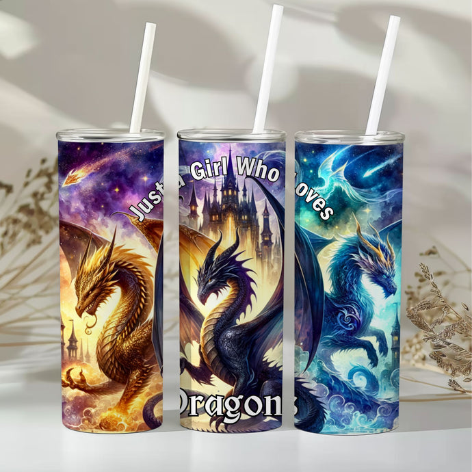 A GIRL WHO LOVES DRAGONS Tumbler
