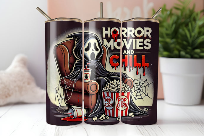 HORROR MOVIES AND CHILL Tumbler