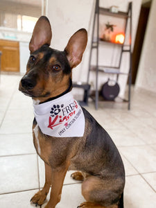 FREE KISSES Dog Bandana