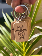 Load image into Gallery viewer, HAFA ADAI TURTLE Wooden Keychains
