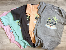 Load image into Gallery viewer, MADE IN GUAM WITH LOVE Baby Bodysuit
