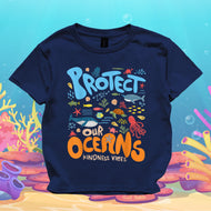 PROTECT OUR OCEANS (Toddler Tee)