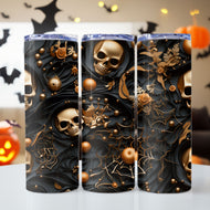 SKULLS & COBWEBS Tumbler