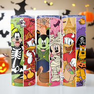 HALLOWEEN Characters Tumbler