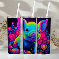 NEON PIG Tumbler