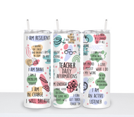 TEACHER AFFIRMATIONS Tumbler