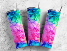 Load image into Gallery viewer, WATERCOLOR TIE-DYE Tumbler
