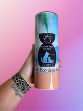 Load image into Gallery viewer, PAWS FOR PETS From Boonie To Bestie Logo Tumbler
