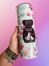 Load image into Gallery viewer, PAWS FOR PETS Pawprint Logo Tumbler
