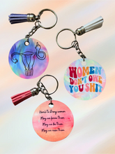 Load image into Gallery viewer, FEMINISM Inspired Keychains
